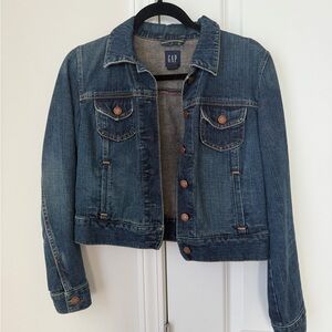 GAP Women's Cropped Denim Jacket